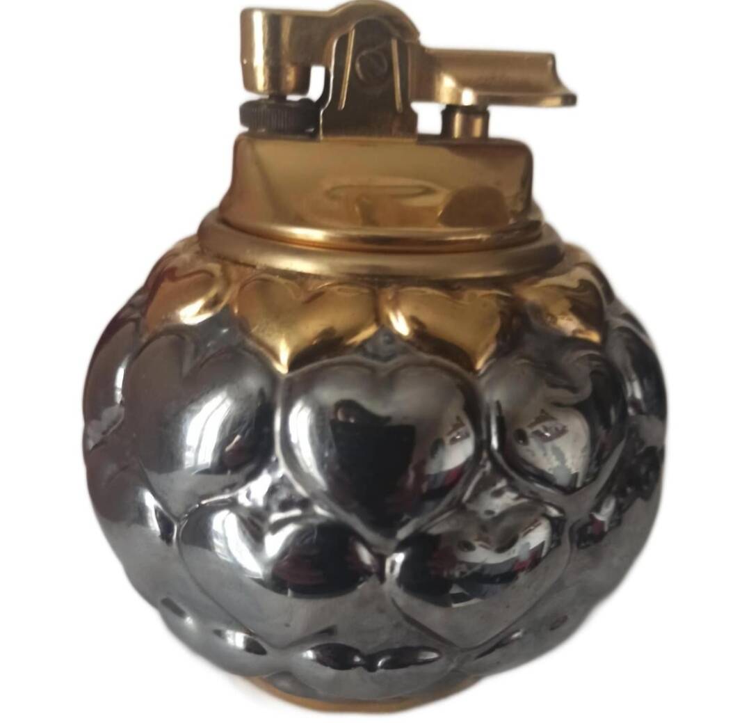 Christian Dior silver gold collector lighter