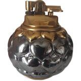 Christian dior briquet collector argenté doré