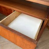 Bureau en bois du milieu du siècle