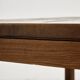 Coffee table in rosewood and ceramic by Lisbeth Sallingboe