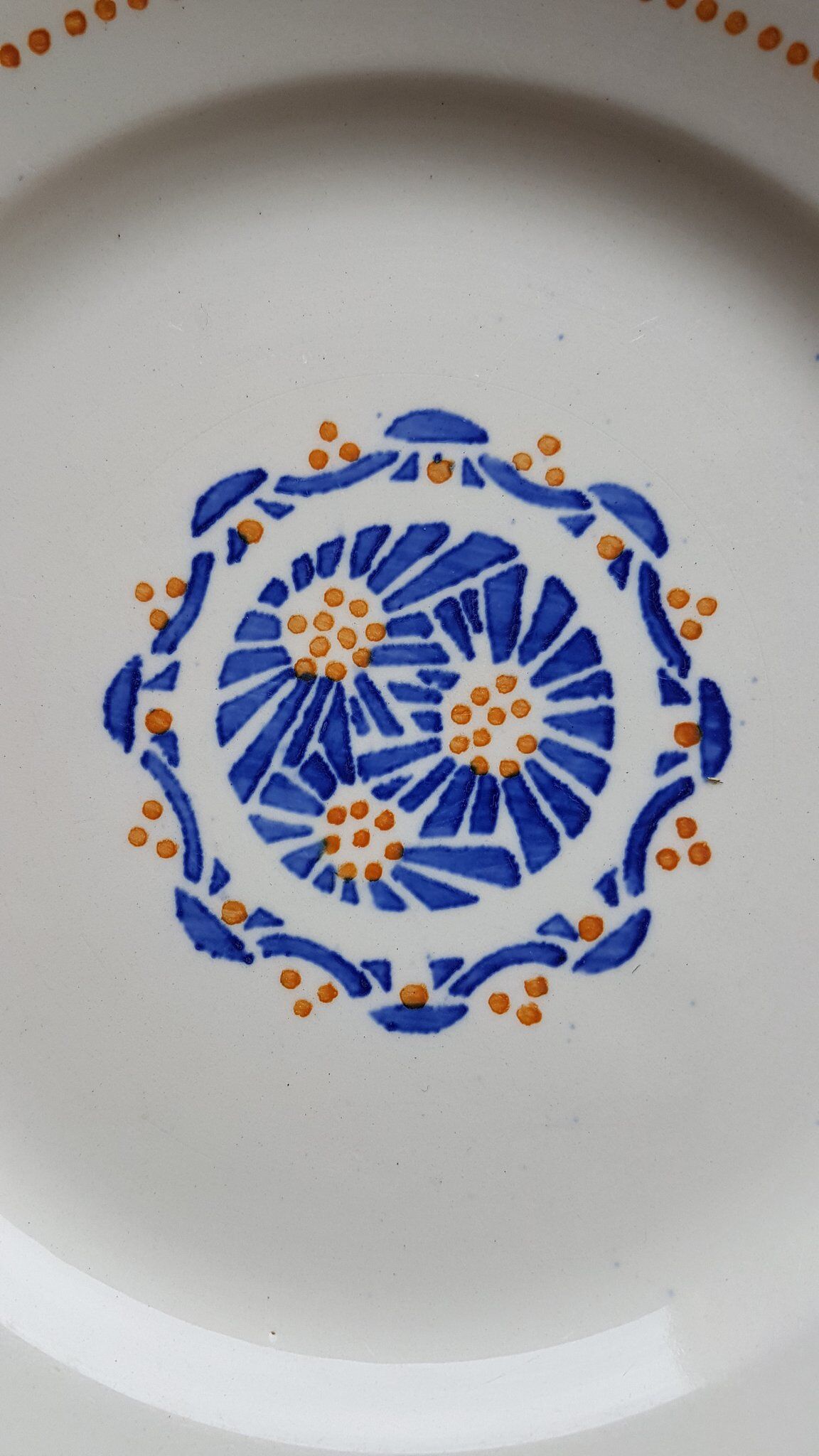 Longwy service Sapho dessert plate