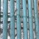 Antique folding garden bench