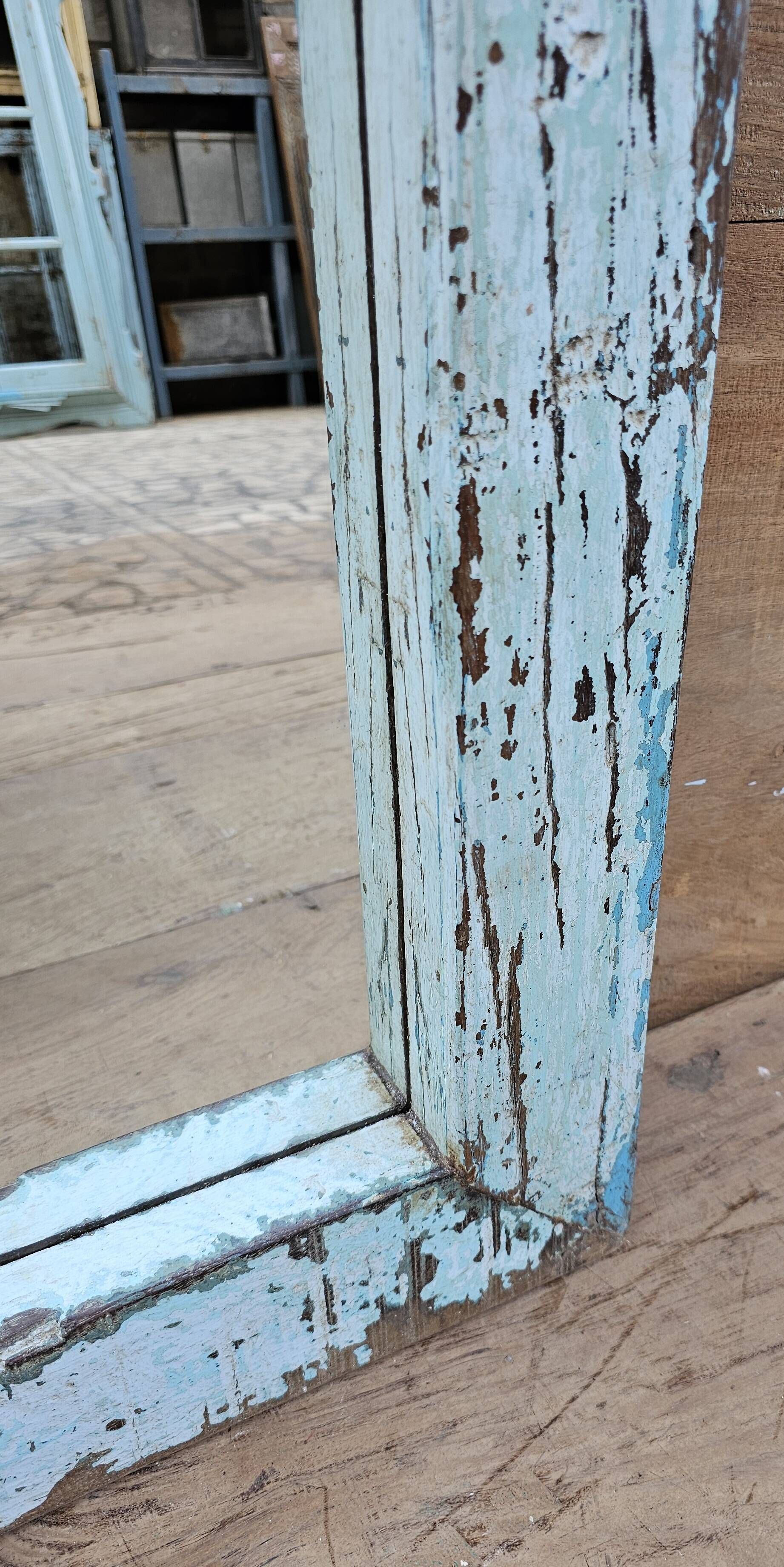 Teak mirror from Burma