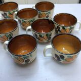 8 BOCH coffee cups