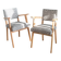 Pair of new Scandinavian armchairs
