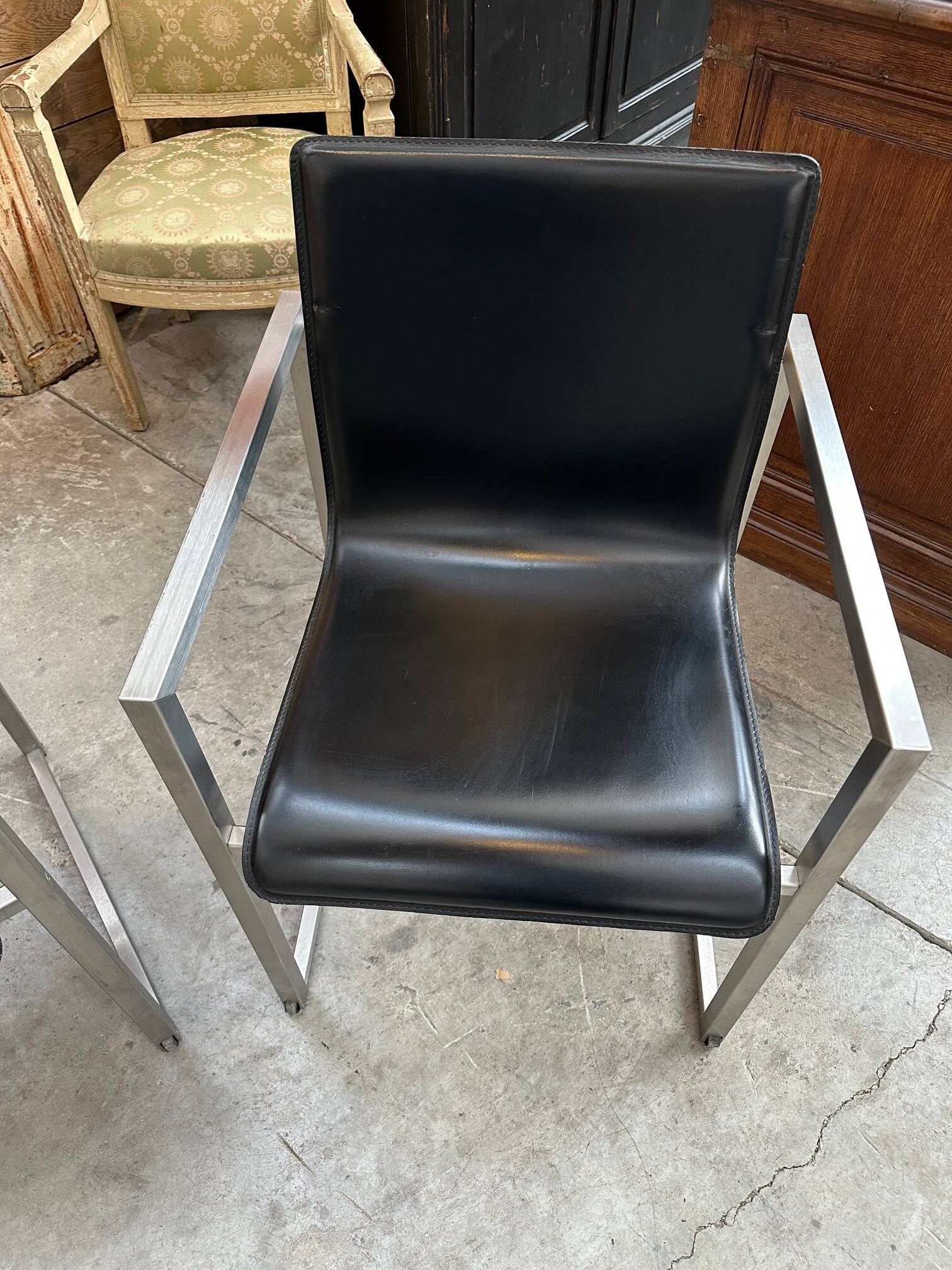 Pair of Arrben armchairs from the 80s