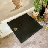 Black metal table ☐ 80 x 80 cm