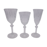 Service 18 pièces en verre