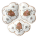 French Porcelain Divided Presentation Dish by House Of Toussi Court