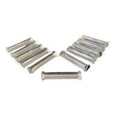 Set of 11 50s crystal knife holders