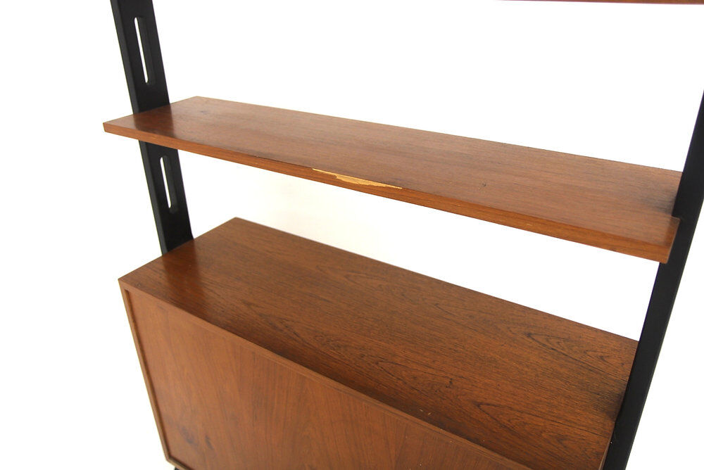 "Roxen" mahogany cabinet bookcase by Möbel-IKEA, Sweden, 1960
