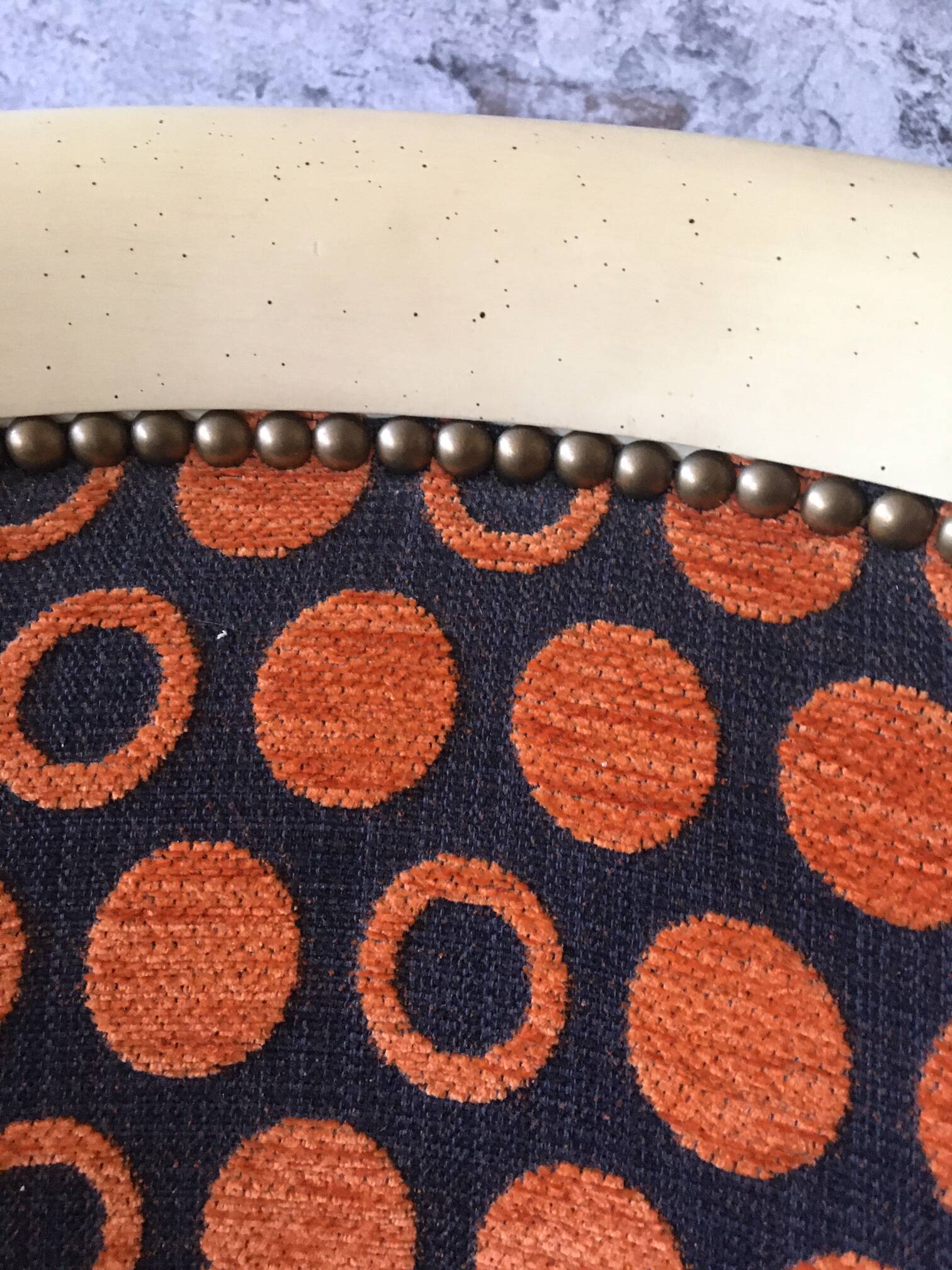 Contemporary shepherdess/marquise style armchair