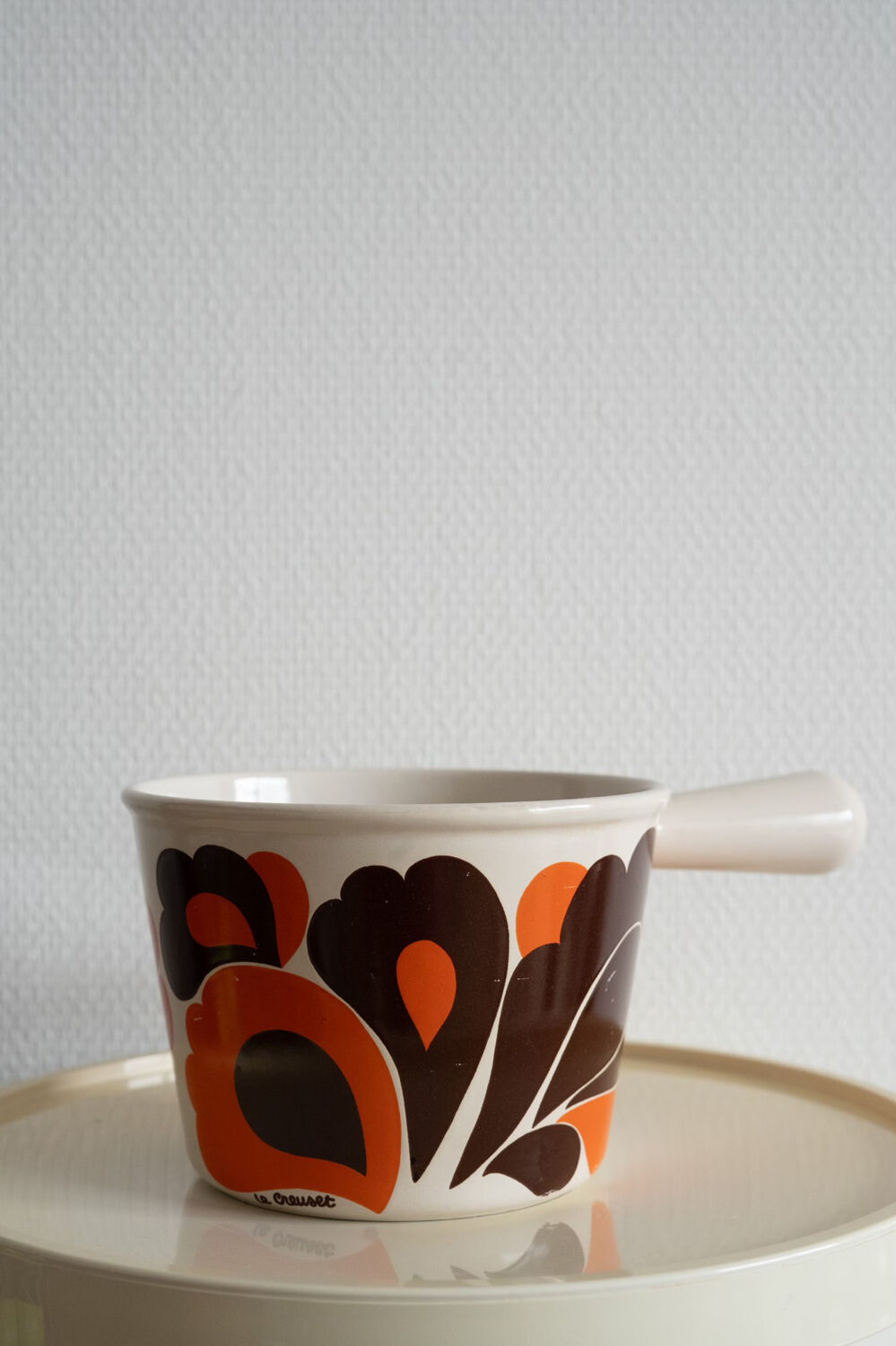 Caquelon melted the crucible