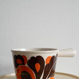 Caquelon melted the crucible