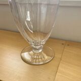 Vase coupe sur pied douche cristal de sevres ancien