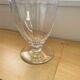 Vase cup on foot shower crystal of weaning old