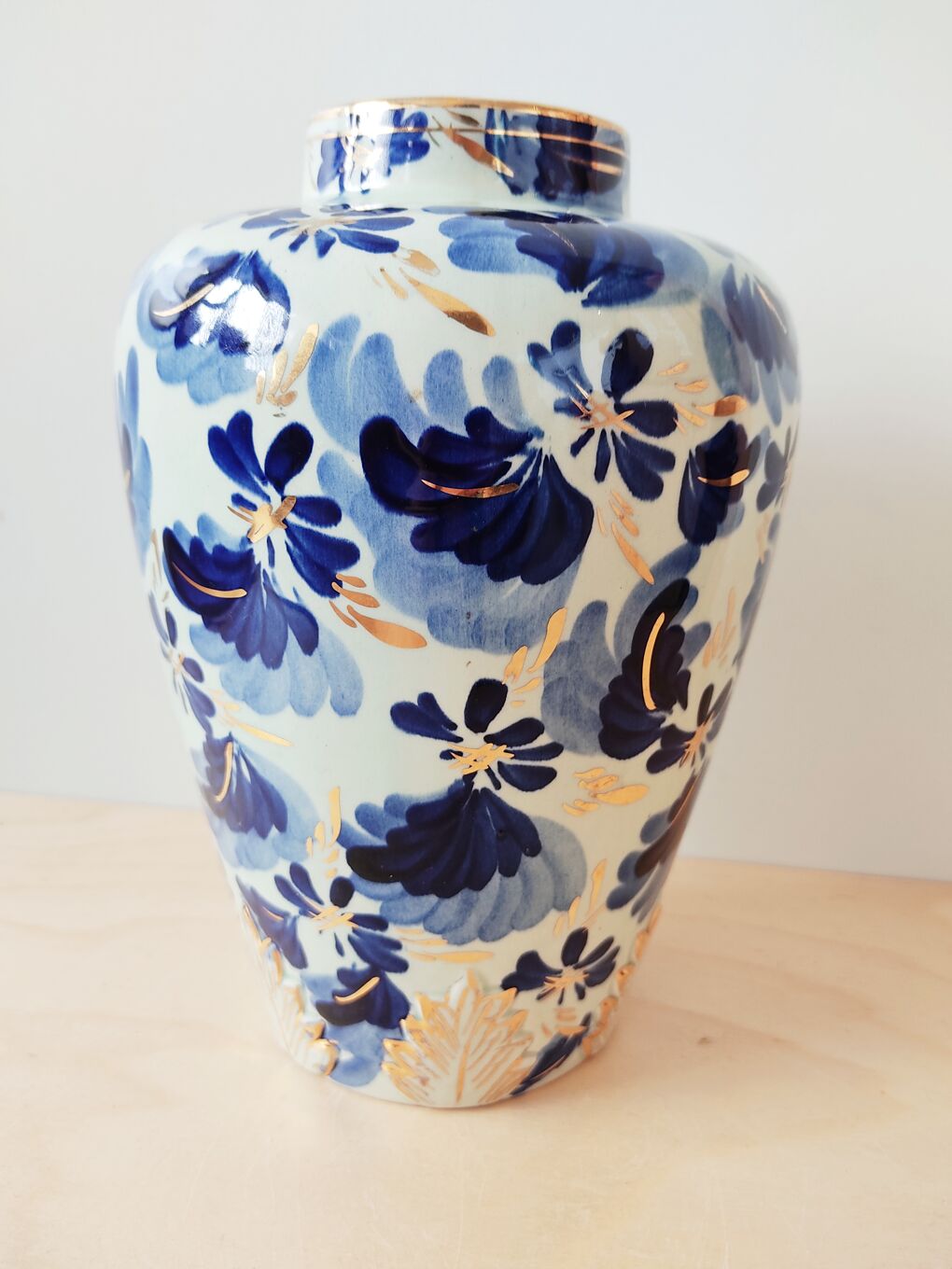 Vase Hubert Bequet décor blue bird | Selency