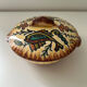Sugar bowl signed P. Fouillen Quimper
