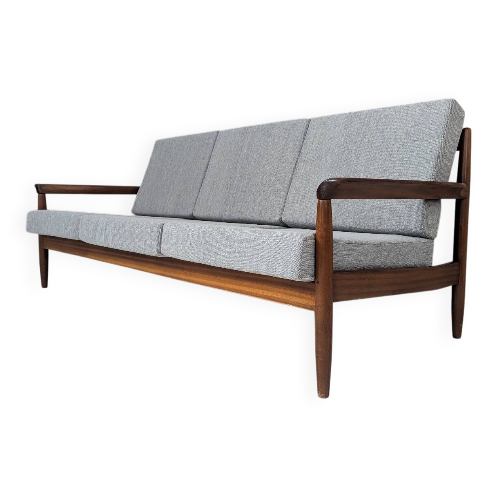 Canapé danois en teck de style Mid-Century, années 1960