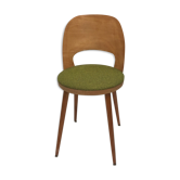 Chaise tonneau retapissée