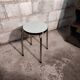 Green formica stool