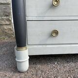 Antique Empire style chest of drawers with detached columns