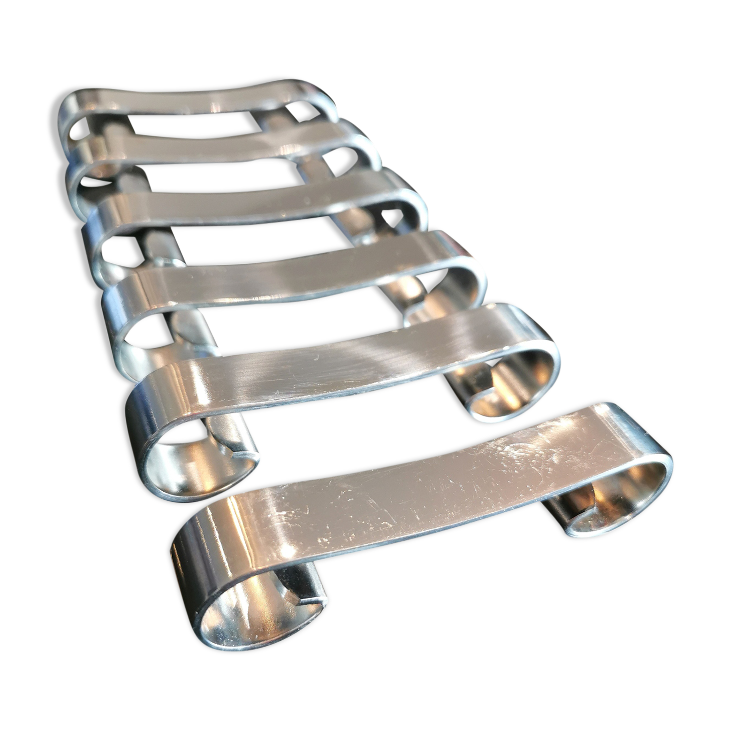 Set de 6 porte couteaux inox