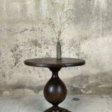 Vintage side table in solid wood