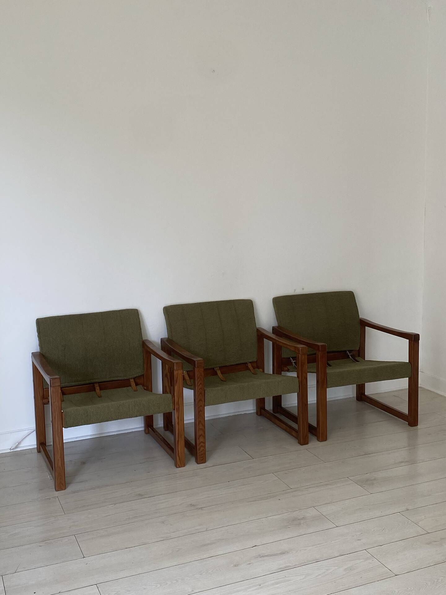 3 Karin Morbing armchairs IKEA