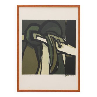 Fon Klement (1930-2000) 'Propagation', signed with 29/40 own print, 1971