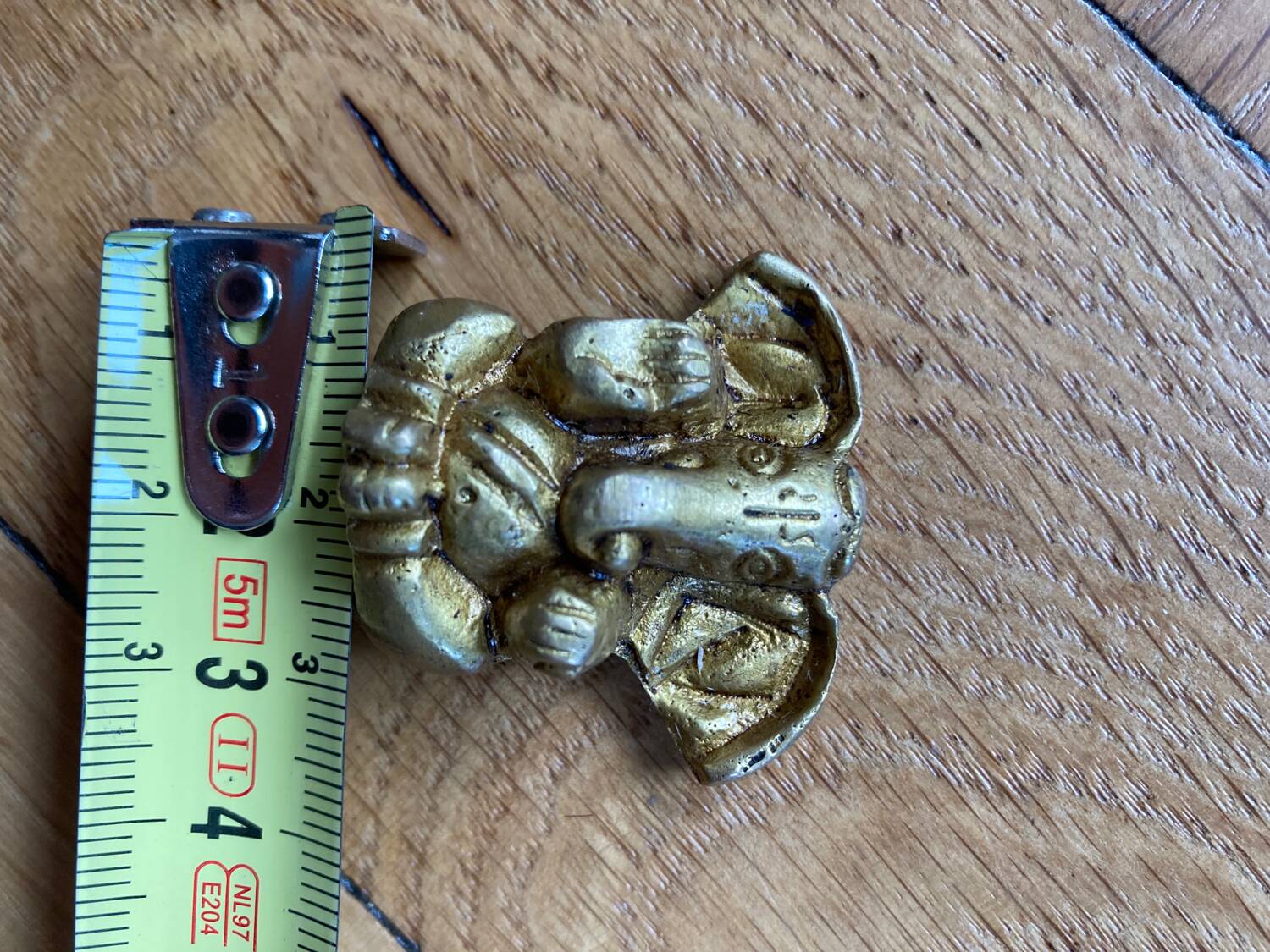 Indian brass elephant for good luck