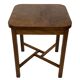 Art Deco side table walnut wood design 30's