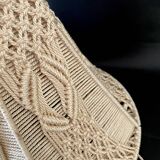 Suspension, baladeuse en coton tressé