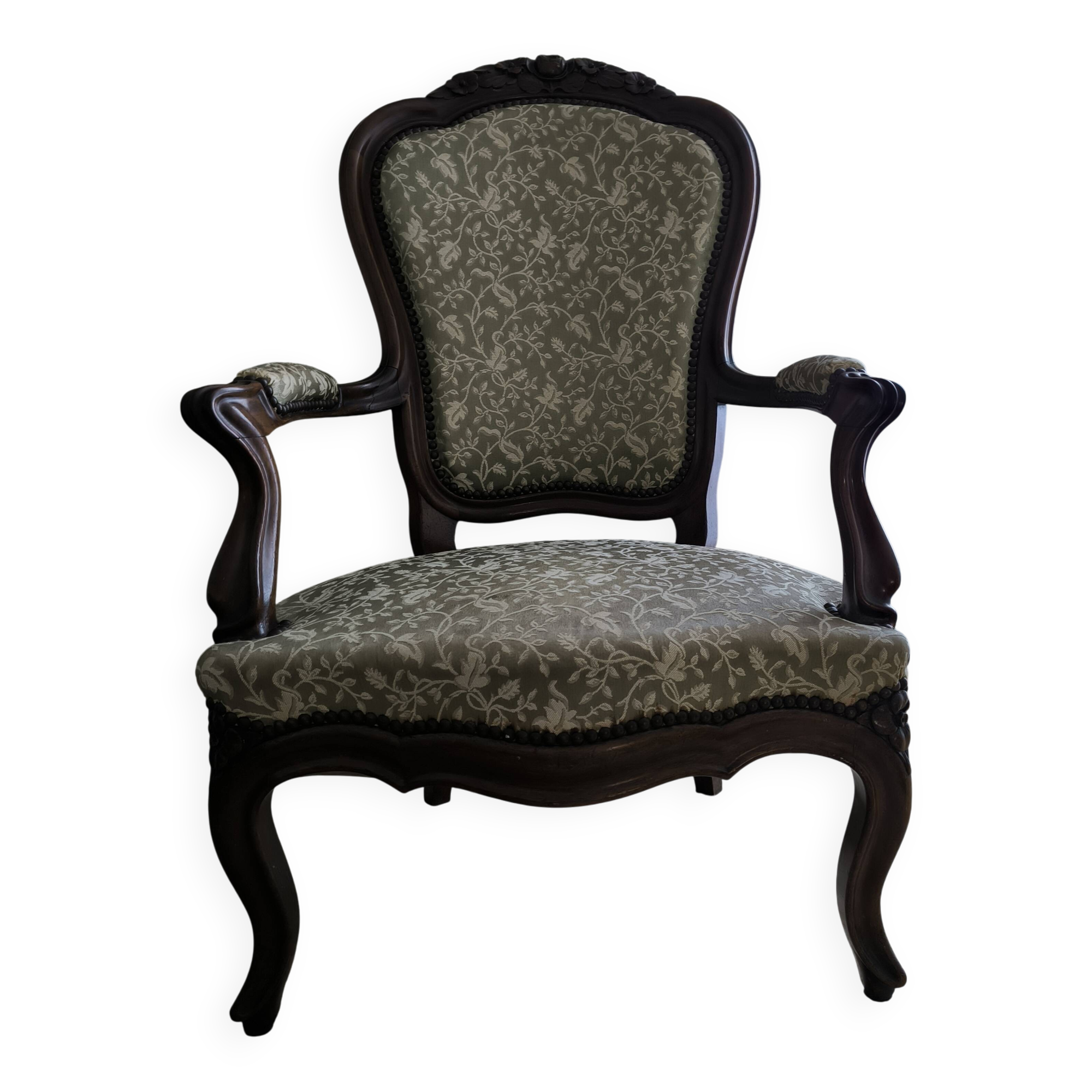 Paire fauteuils Napoléon III