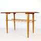Table basse en teck années 50