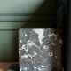 Minimalist black marble bookends