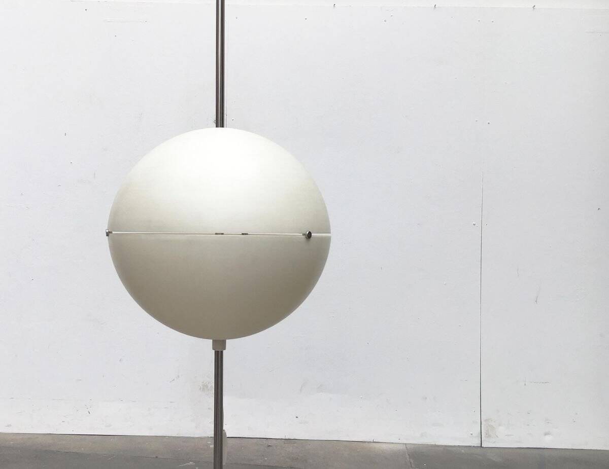 Globe floor lamp mid-century space age