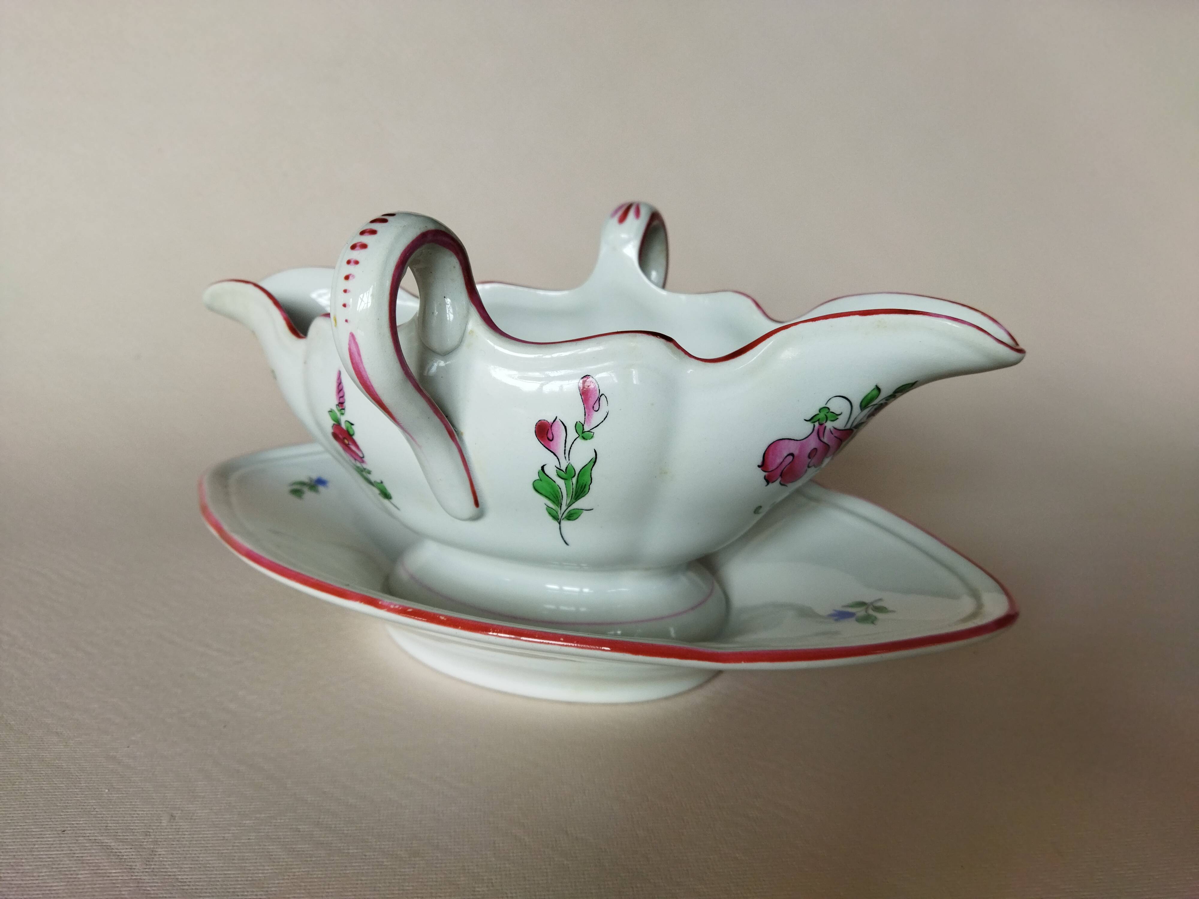 Saucière "Réverbère fin" KG Lunéville