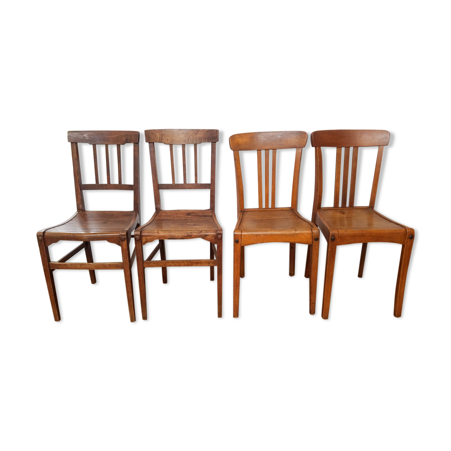 4 Stella bistro chairs, 40s