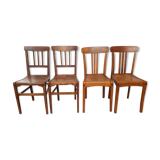 4 Stella bistro chairs, 40s