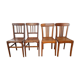 4 Stella bistro chairs, 40s