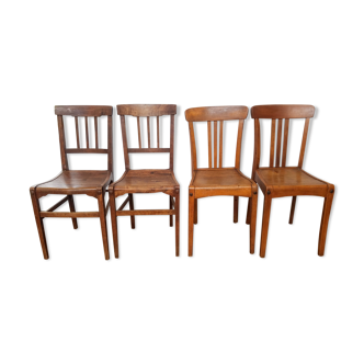 4 Stella bistro chairs, 40s
