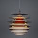 Vintage danish PH Kontrast pendant lamp by Poul Henningsen, Louis Poulsen, 1962