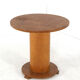 Art deco pedestal side table