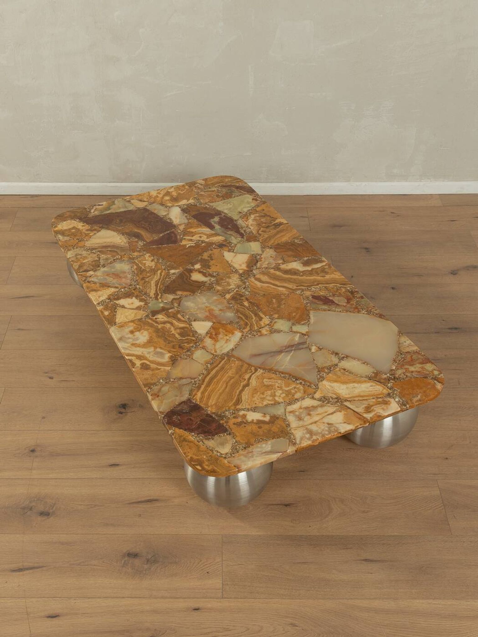 Table basse exclusive en onyx