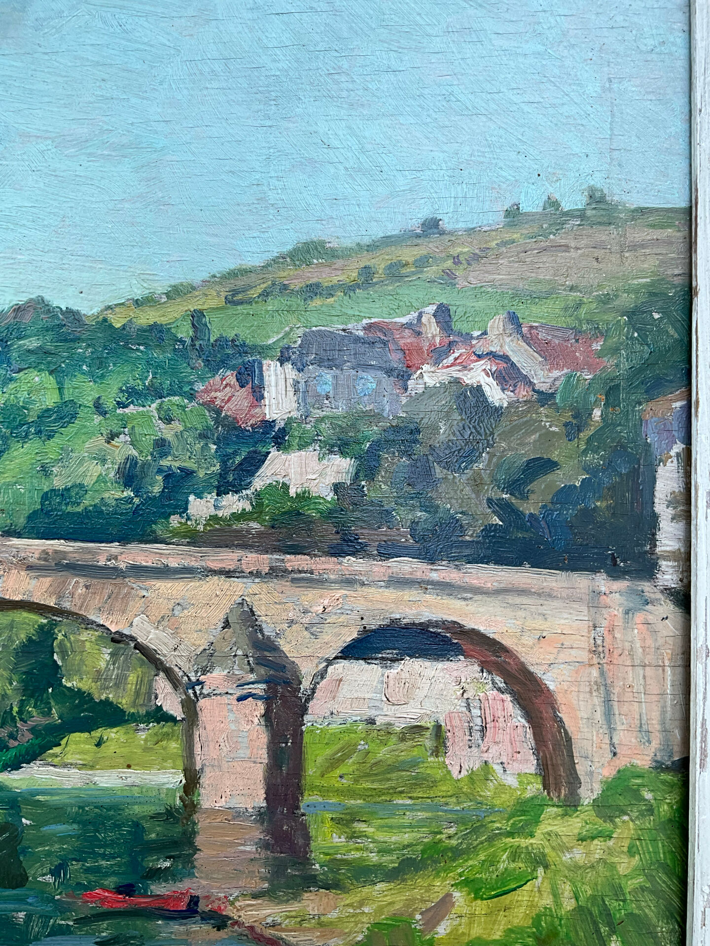 Huile sur panneau signée Constantin Font