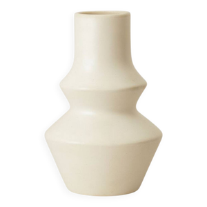 Vase Taboukalt mat blanc