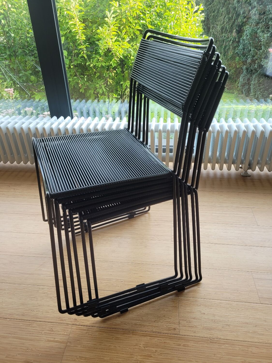 6 chaises Spaghetti de Giandomenico Belotti