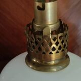 Vintage retro opaline lamp