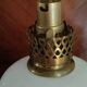 Vintage retro opaline lamp